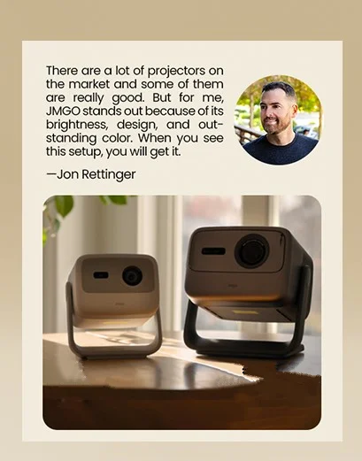 Product details JMGOs N1 Pro Triple Laser Projector 1500 CVIA Lumens, 1600:1 FOFO Contrast, 1080P FHD, 4K Supported, 180