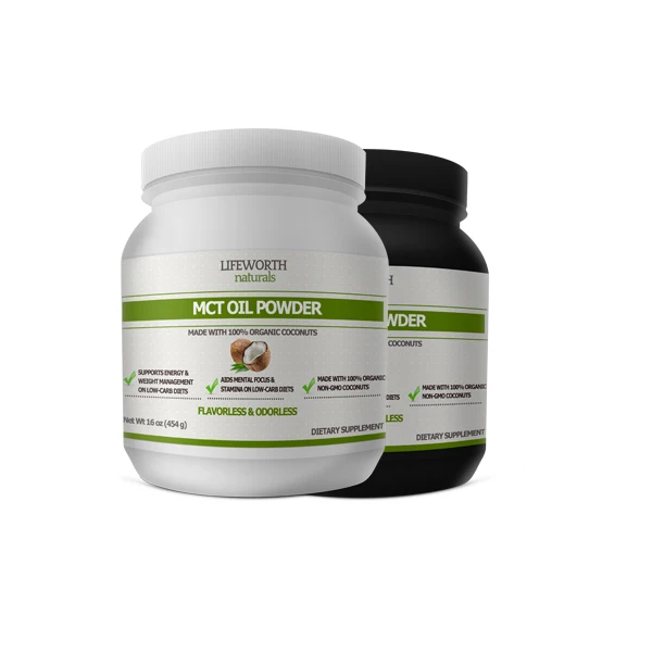 Кокосовая пудра Lifeworth caprylic mct