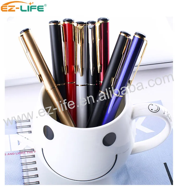 Hot sale Exquisite portable Metal Roller ball pen business custom logo gift Printing Gel pen for promotion