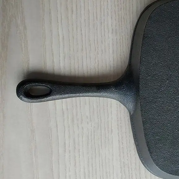 hot sale Classic Cast Iron Pre-season Grill griddle Cookware Skillet Steak Pan with single Handle Cookware