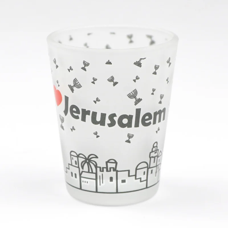 Wholesale custom printing logo sublimation souvenir tourist mini tequila glass shot glasses cups