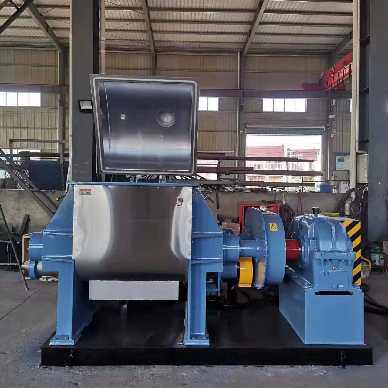 High-Precision Rubber Pressurized Kneader Closed Rubber Mixing Machine