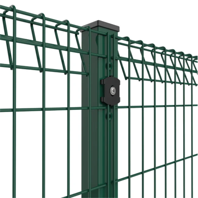 Hot dipped galvanized and PVC coated Roll Top & Bottom Fence welded mesh fence for airport