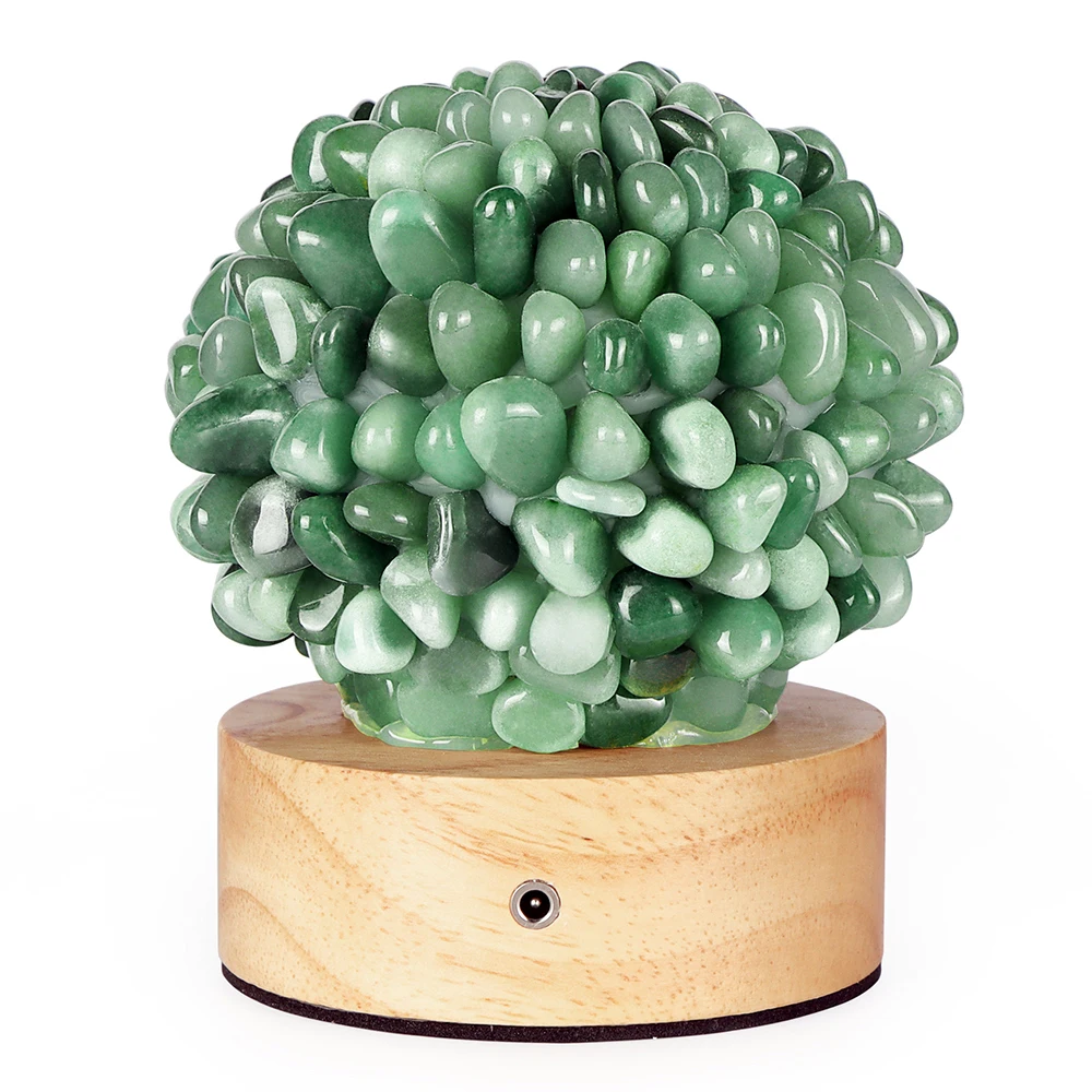 Wholesale Natural Quartz Crystals Healing Decoration Stones Table Lamp Crystal Lamp for Anxiety Stress Relief Meditation