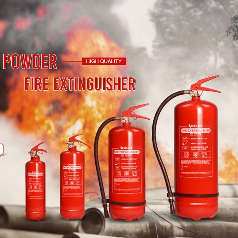 hot sale portable high quality brass valve steel cylinder MAP 90% 1kg 2kg 4kg 6kg 9kg abc dry powder fire extinguisher