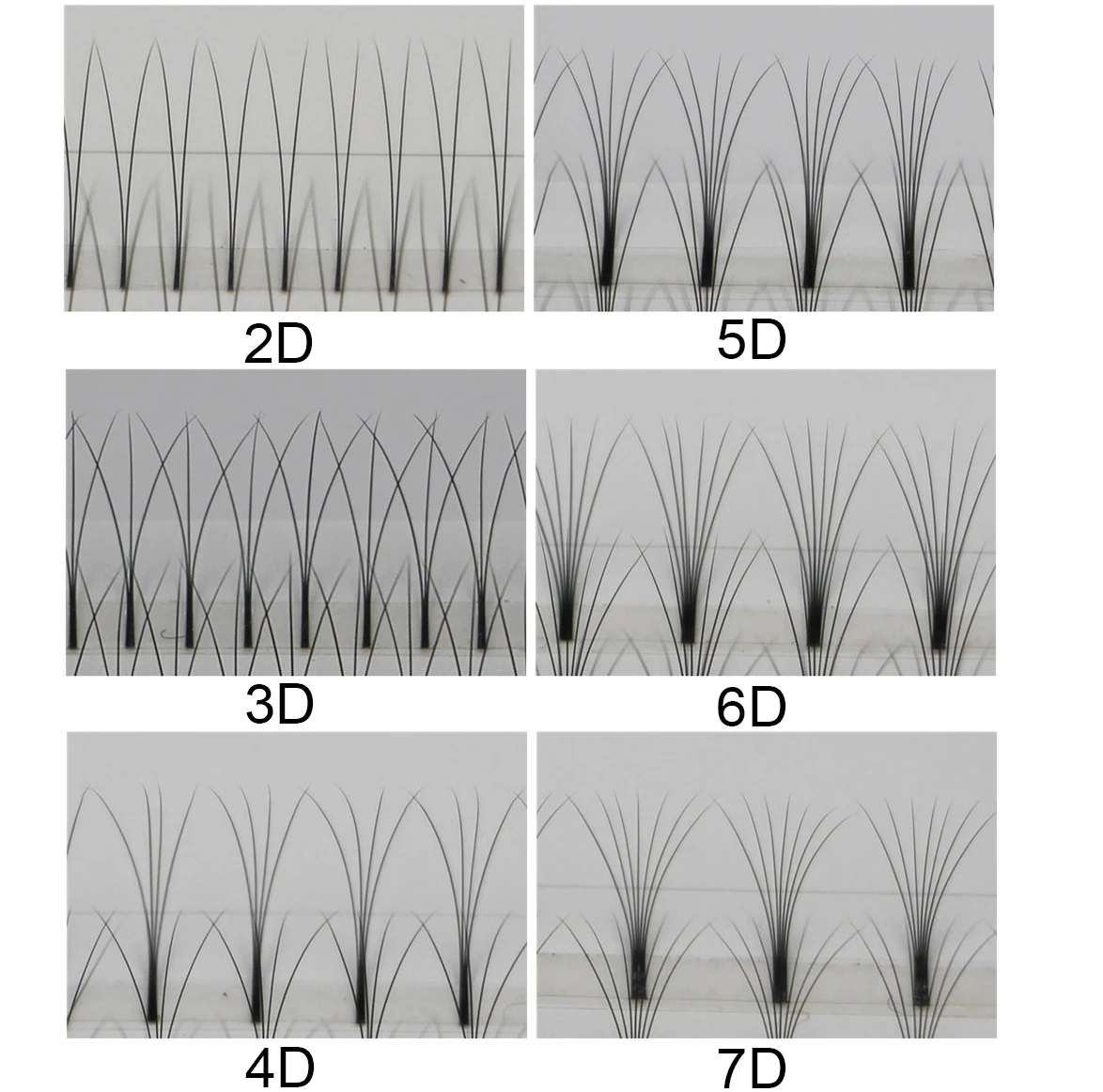 
Premade Volume Lash Fans 5D Volume Lashes 4D 6D Individual Lashes Knot Free Cluster Eyelashes Extension 