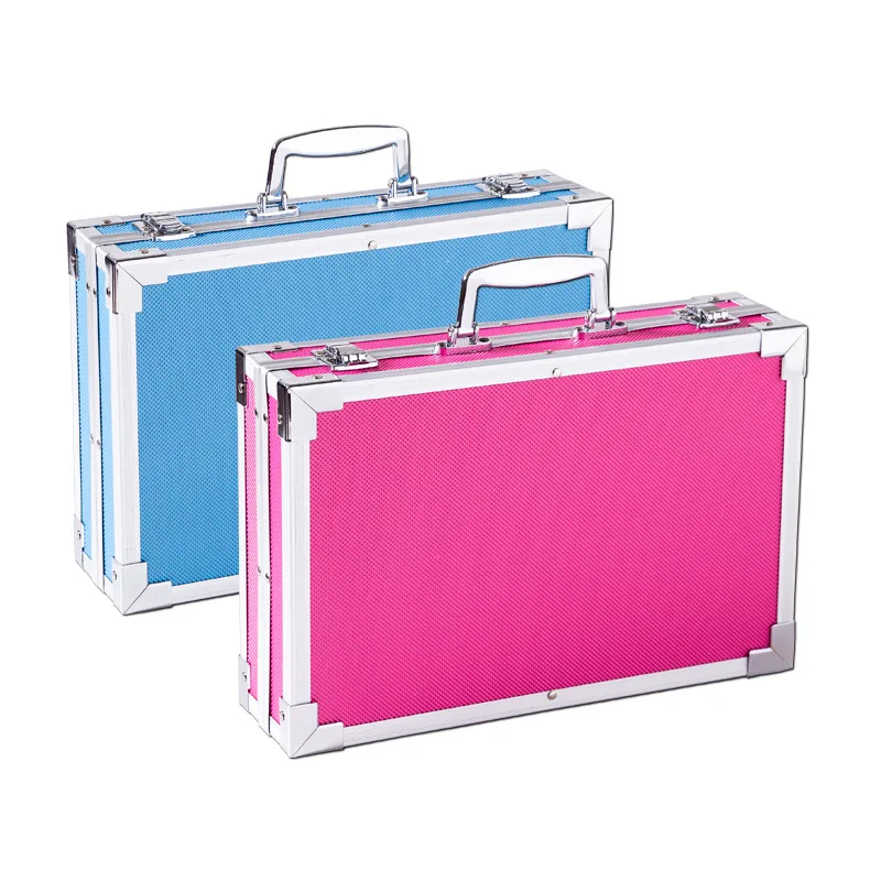 Factory Direct Selling Children School Supplies 145PCS Aluminium Box Kids Art Set Drawing Painting Brush Coloring Case Art Kits