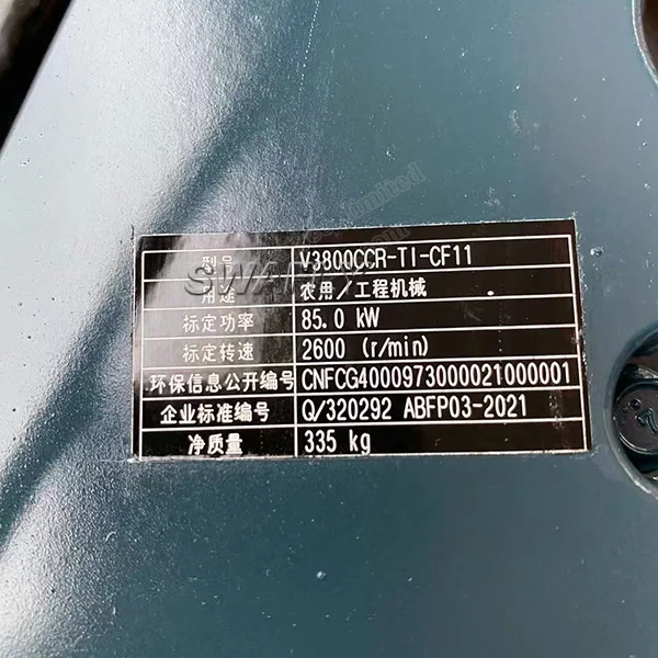 Оригинальный Новый 4-цилиндровый дизельный двигатель Kubota V3800-CR-T с водяным охлаждением полный экскаватора
