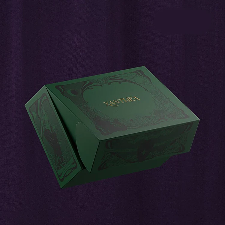 Custom self sealing corrugated caton shipping box for suits