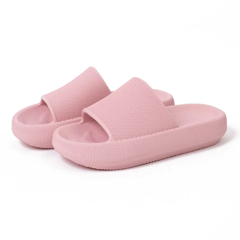 Couples indoor drag thick-soled excellent tuning shoes men and women summer bathroom sandals home drag feces slippers women