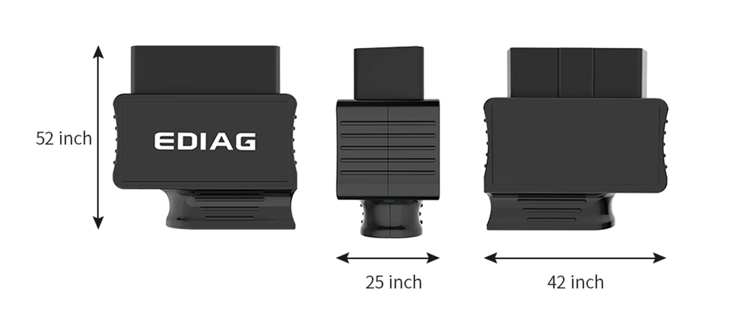 EDIAG P03 V1.5 MIni ELM327 WIFI/BT PIC18F25K80 Chip 4MHz Diagnostic Scanner Tool OBD2 Android/IOS Torque Pro ICAR2