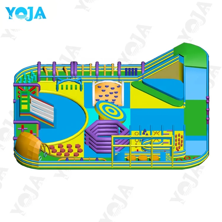 inflatable playground kids theme park for sale amusement park theme inflatable castle
