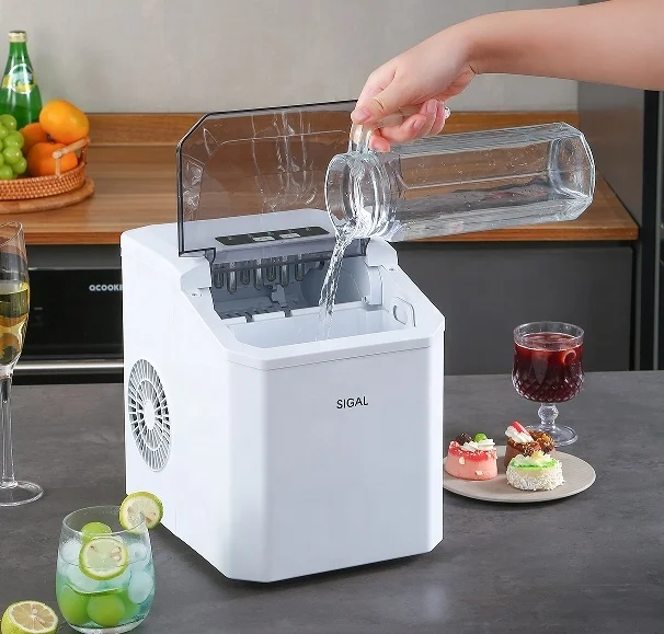 Mini Ice Cube Maker/Ice Cube Making Machine Commercial All-in-one Type Ice Maker
