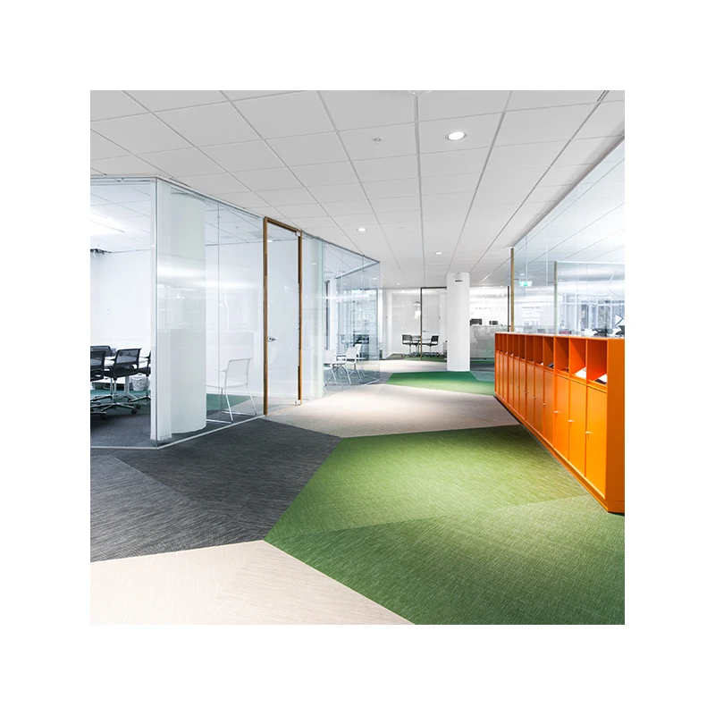 Self Adhesive Laminate Antistatic Fireproof Pvc Flooring Vinyl Carpet Tiles for House