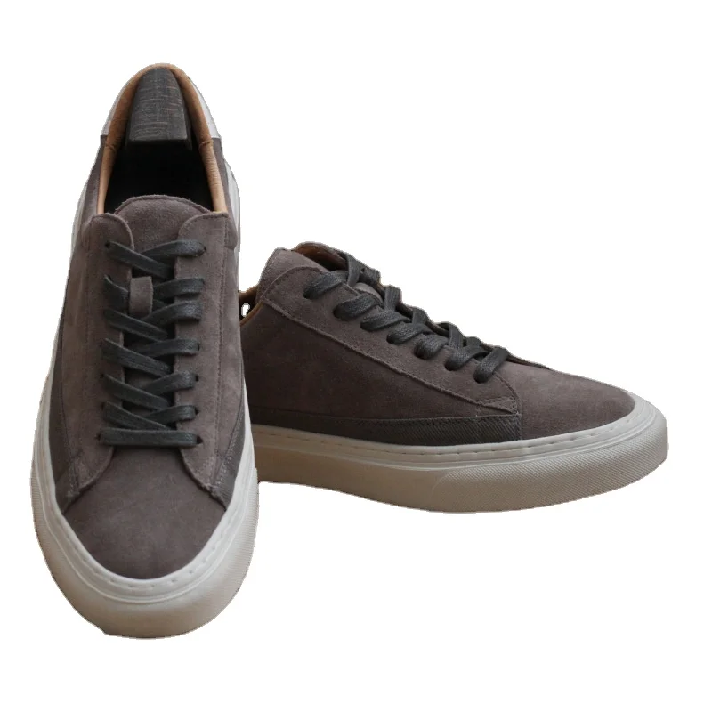Leather Walking Casual Style Unisex Shoes Breathable Comfortable Mens Sneakers