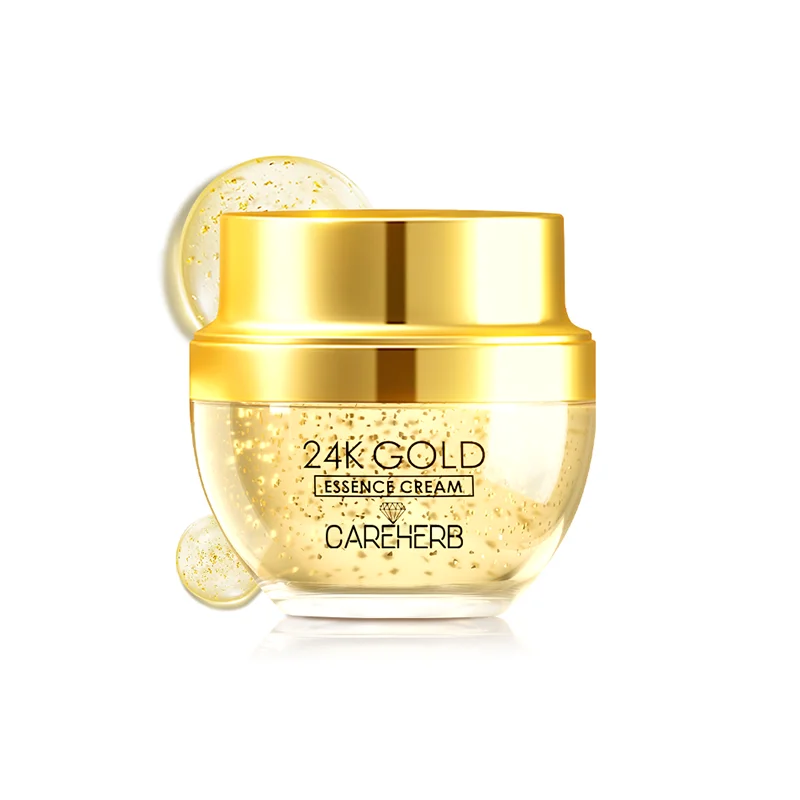 Halal Cosmetic Moisturizing Brightening Wrinkle Remover 24k Gold Face Cream  for Day and Night Creams