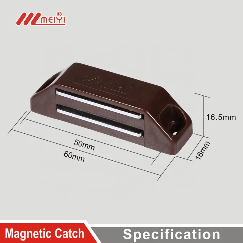 Meiyi plastic furniture cabinet door magnetic catch