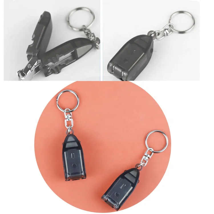 New Design Portable Mini finger nail clipper with a catcher anti splash Plastic Baby Nail Clipper