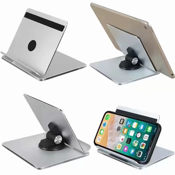 High Quality Adjustable Tablet PC Stands Holder Desktop Aluminum Tablet Dock Cradle Compatible with iPad