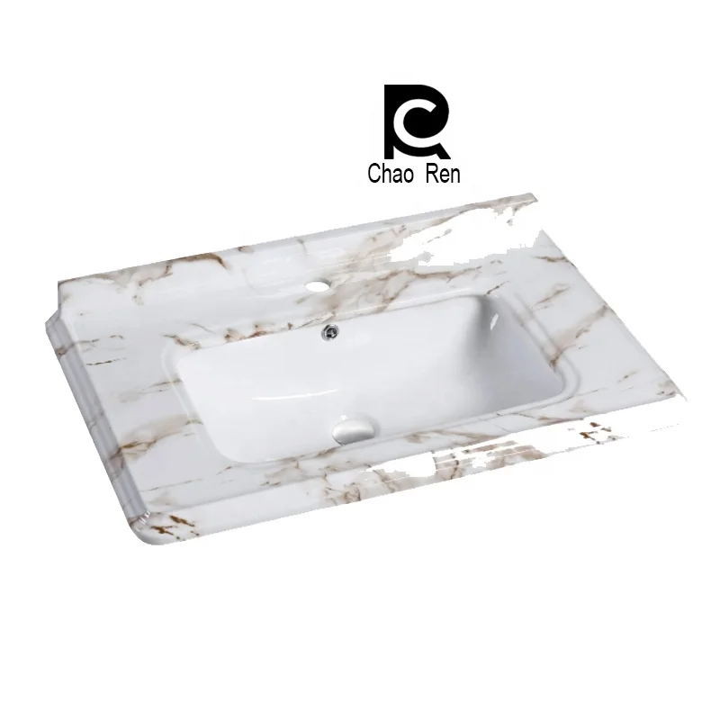 hotel sanitary ware basin bathroom cabinet sink ceramic basin