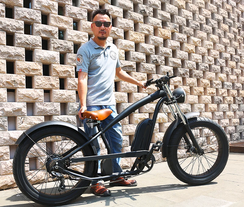 cheap electric bike 24 Inch 4.0 Fat Tire Adults E-Bike Chinese electric bicycle Shimano 7 Speed with 48V 15Ah other bike 750w
