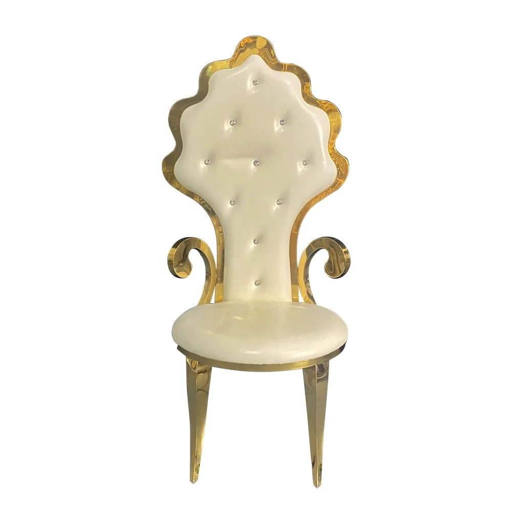 Contemporary Wedding Furniture Wedding Chairs Modern Design Soft Back High End And Faux Leather Throne Chairs For Sale