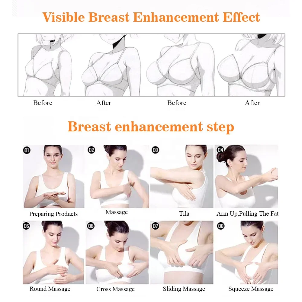 OEM/ODM Big Boobs Size Breast Firming Lifting And Plumping Breast Enlargement Tight Cream
