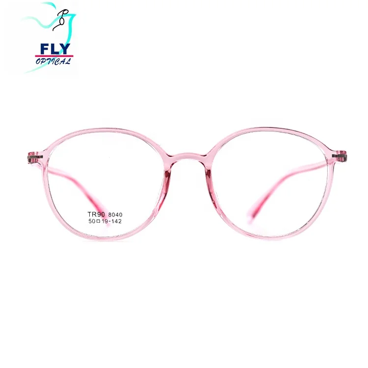 DOISYER 2019 Wenzhou Hot Sale TR90 Transparent Round Frames Optical Anti Blue Light Glasses Men