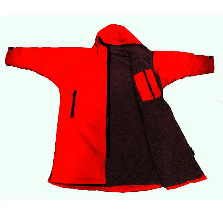 Полотенце для смены Гидрокостюма, халат, полотенце для серфинга с капюшоном на заказ, полотенце-пончо