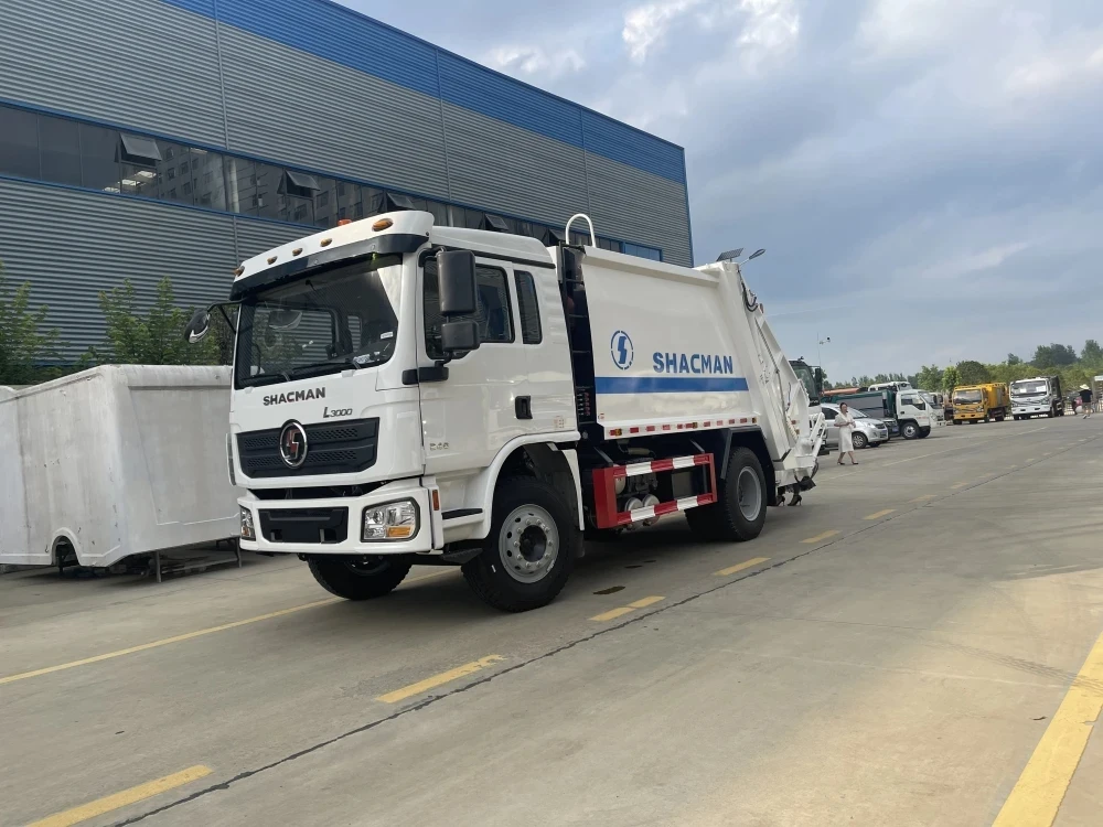 Быстрая доставка мусоровоз SHANCMAN L3000 4*2 грузовик мощностью 300 л.с. с массой в 50 тонн популярный на складе