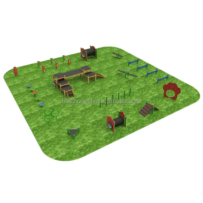 Outdoor Dog Obstacle Course Playground equipment Games Pet playgrounds set obstacles for sale
