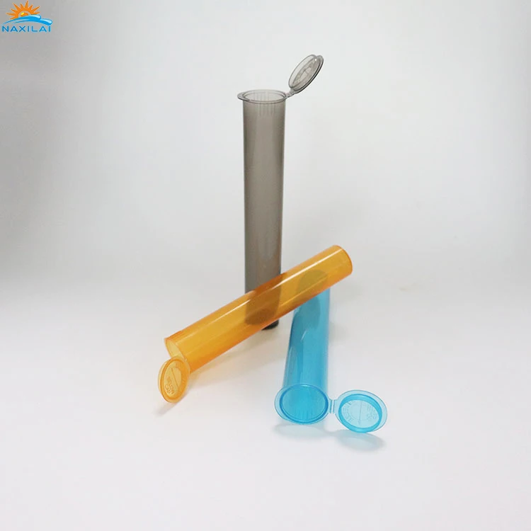 
NAXILAI Customized Featured Portable Medicine Packaging Tube Cigar Tobacco Moisture-proof Plastic Packaging Tube 