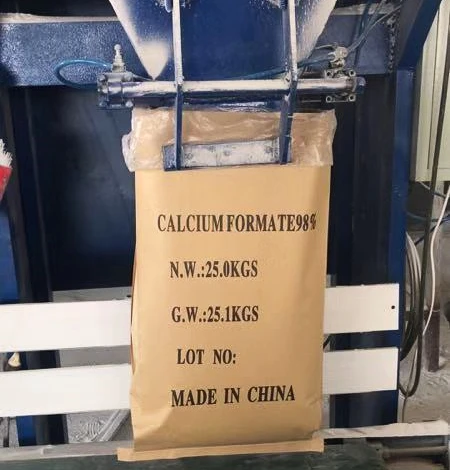 Construction/Concrete and Manufacturing of glues and adhesives Raw Materials Calcium Formate Powder CAS 544-17-2