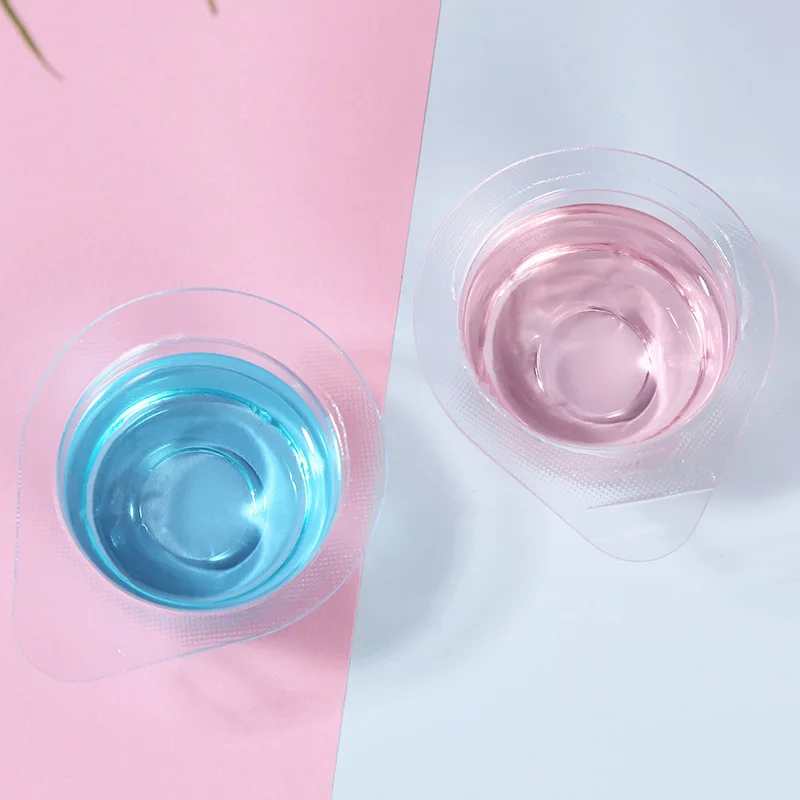 Disposable jelly cup mouthwash portable granule mouthwash