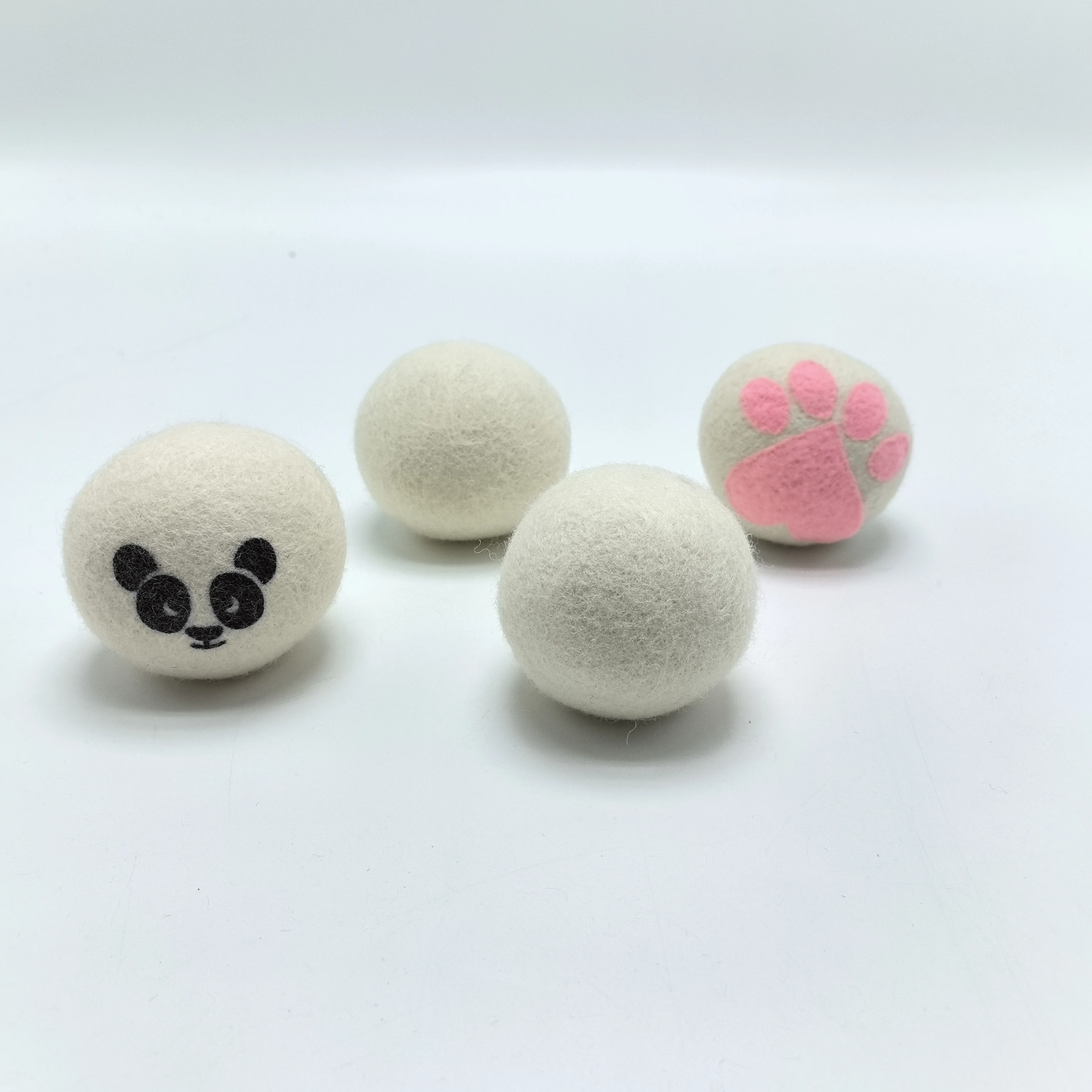 Top Seller Organic Wool Dryer Balls Reusable Felt New Zealand Sheep Laundry Dryer Ball