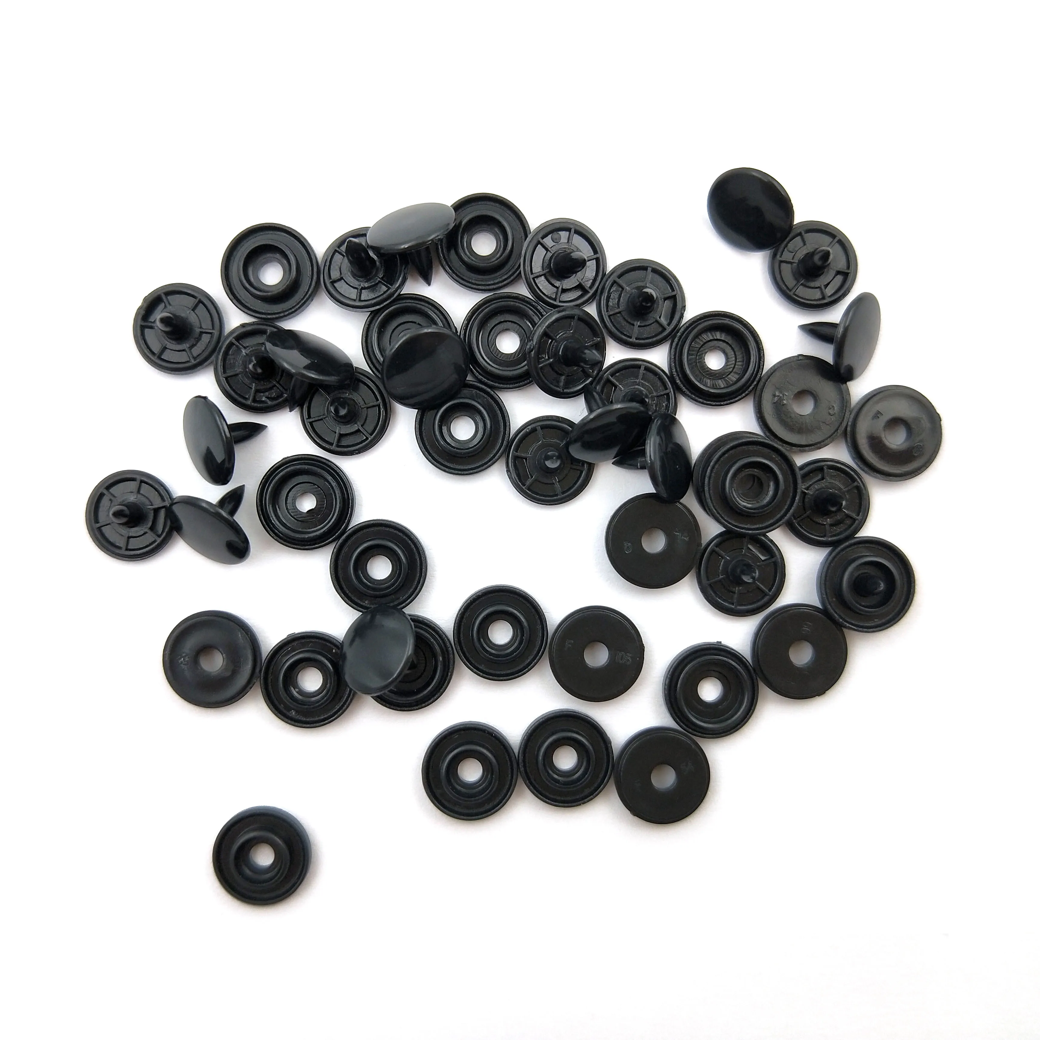 Good Quality Plastic Snap Button For Garment 8.8mm Custom button four parts button