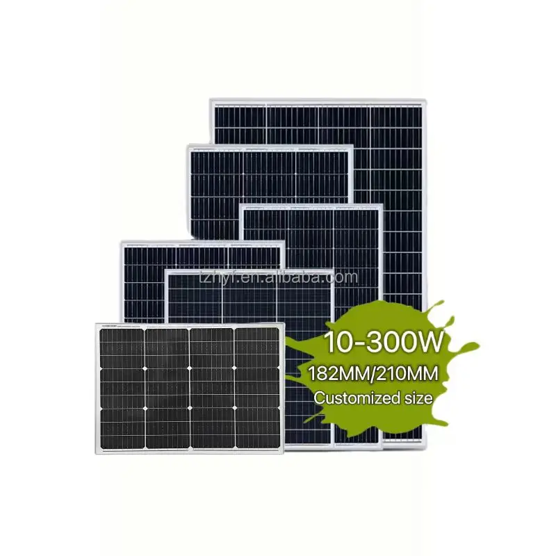 Индивидуальные небольшие размеры Pv МОНО поли солнечная панель 40v 50w 70w 80w 100 200w 12v от китайского завода