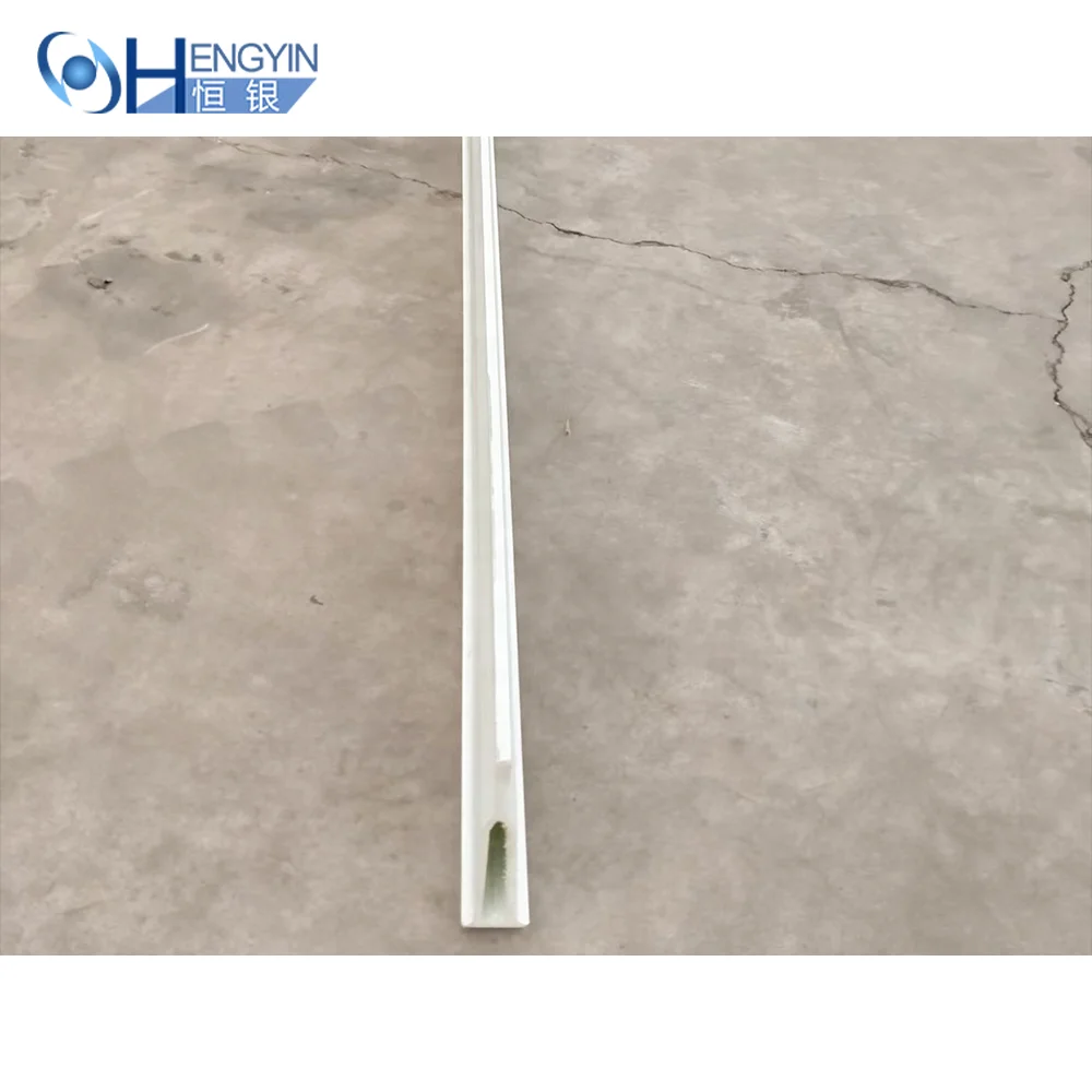 GRP FRP  High bearing capacity support for pig crate flooring fiber glass beam supports