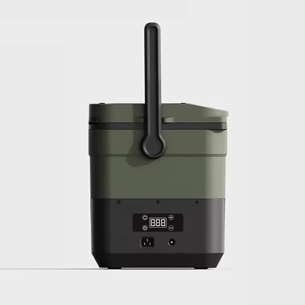 High-Quality Durable 12L Solar Power Portable Refrigerator Picnic Beer Can Insulated Ice Cooler Box Drinking Plastic Insulation