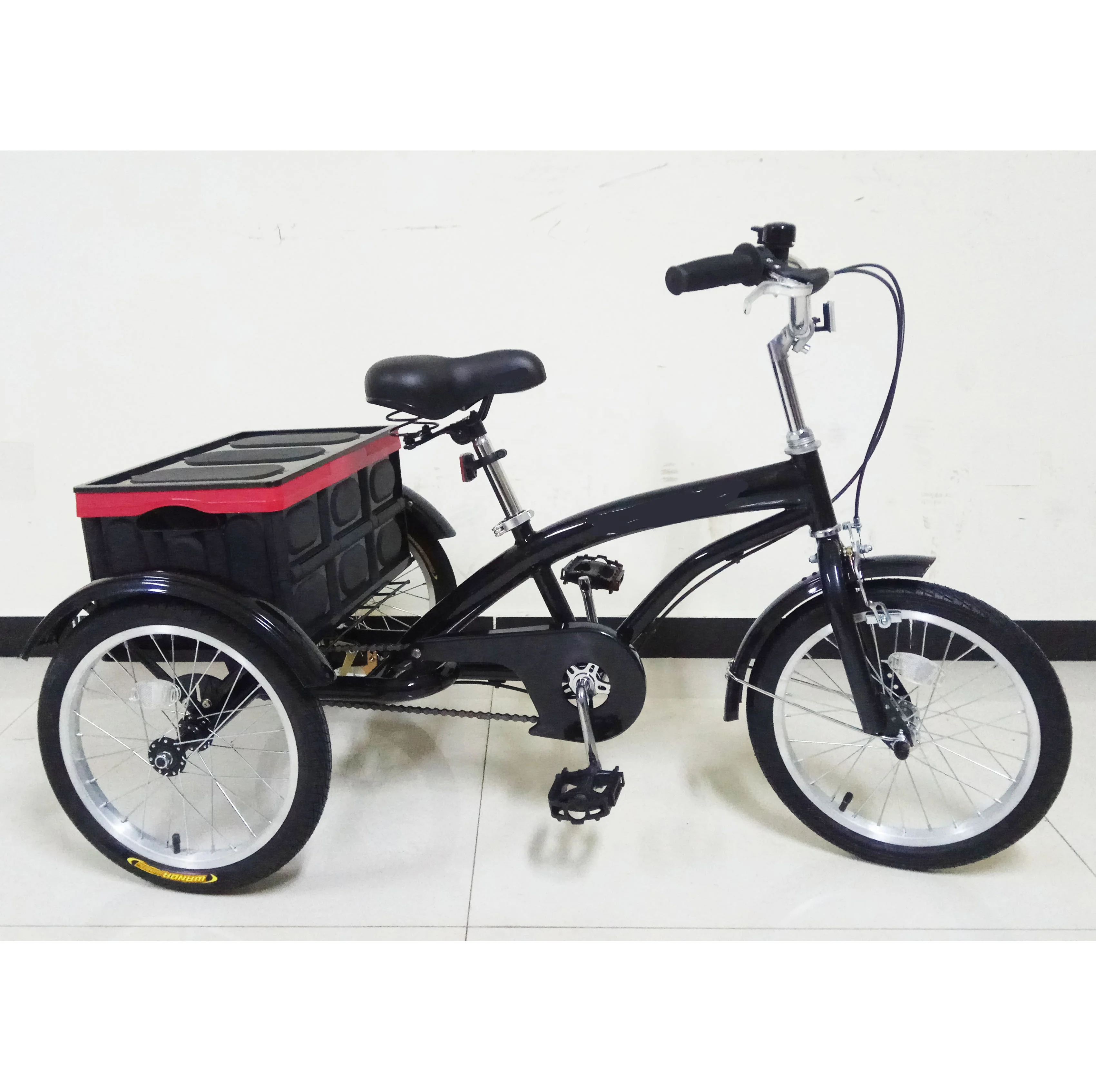 16inch cargo trike children cargo tricycle rickshaw