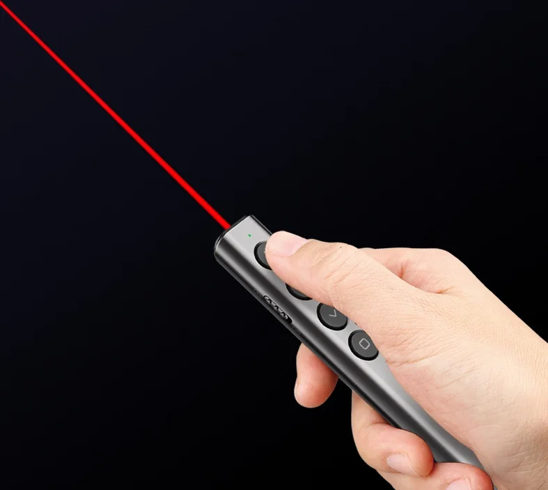 RF 2.4 GHz <1mW Powerpoint Presentation Remote Control Red Laser Pointer N35