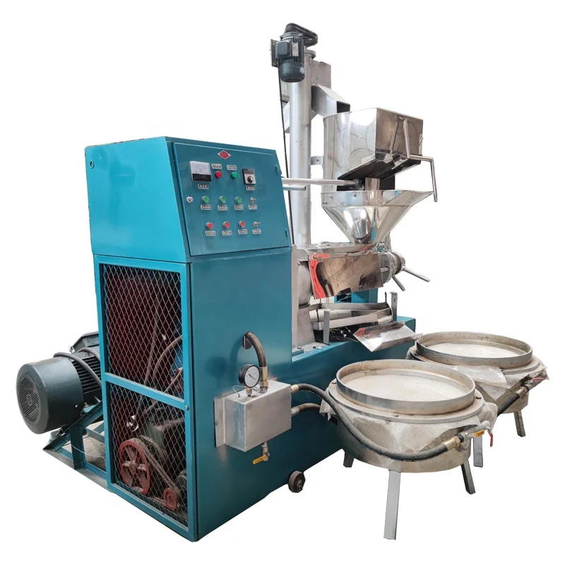 Efficient 300kg/h Walnut Screw Oil Press Machine
