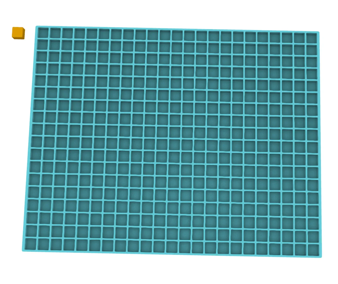 YONGLI Custom Silicone Mini Hard Coin Candy Molds Non-Stick Square Gummy Molds for Gummy Depositor