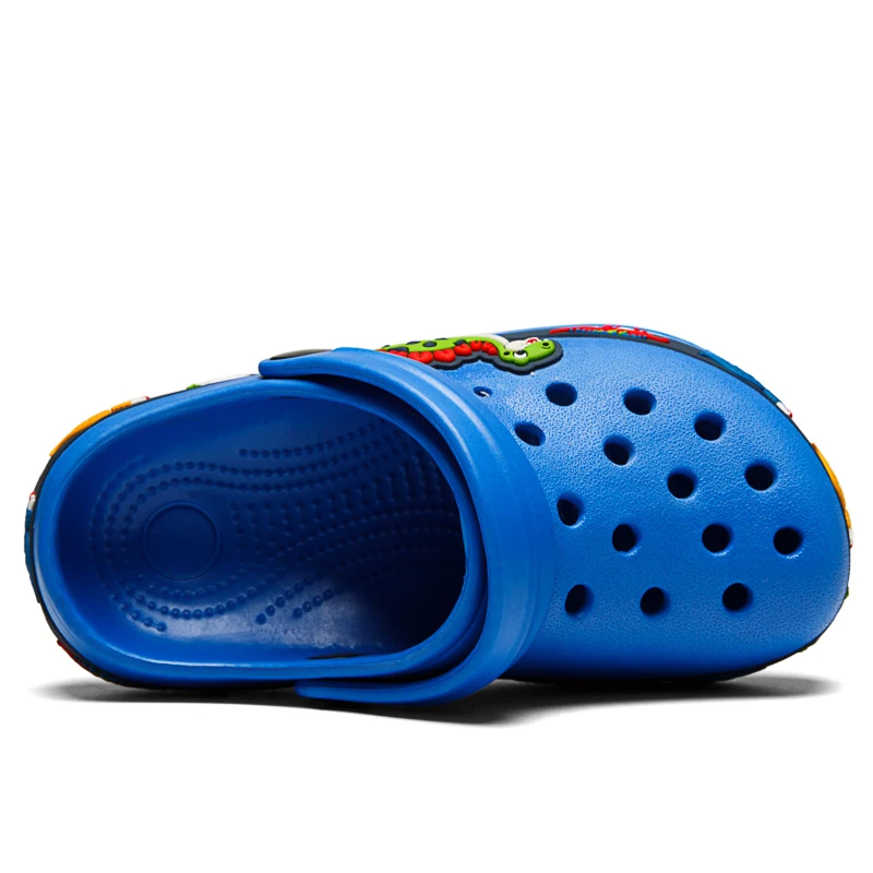 
Lovely Kids Cartoon Croc Shoes Garden Breathable Beach Casual Sandals Child Clogs 