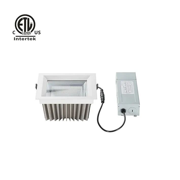 Daytonled Saturn IP65 Series Round Square ETL List North America Architectural commercial anti-glare Ra90 led downlight 10w