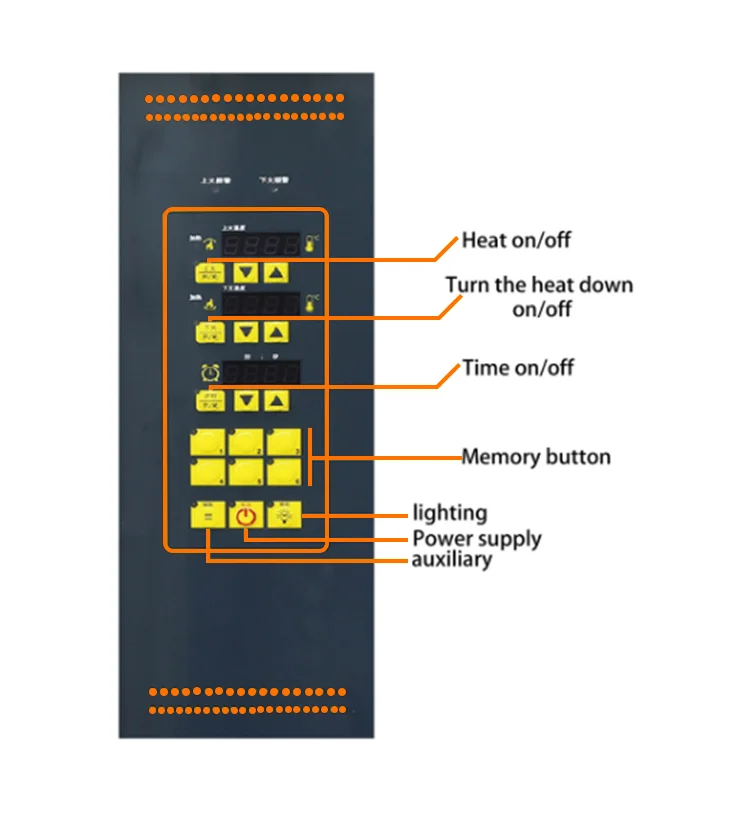 KAINO Commercial Baking Equipment 3 deck 6 tray Gas Electric Bakery Bread Deck Oven for Cake Pizza