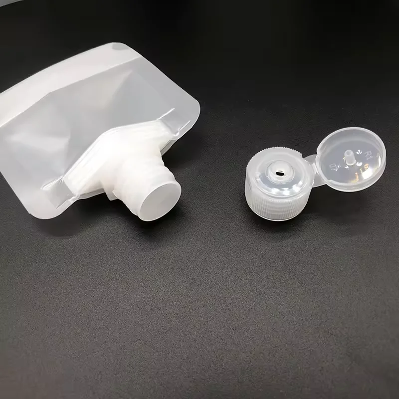 Soup Spout doypack Bags Medical Tea liquid medicine packing take-out liquid pouch with nozzle