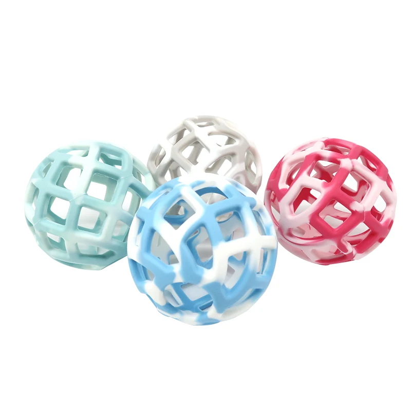 Wholesale Eco Friendly Bpa Free Molar Newborn Organic Silicone Sensory Silicone Ball Baby Toys Teether Car