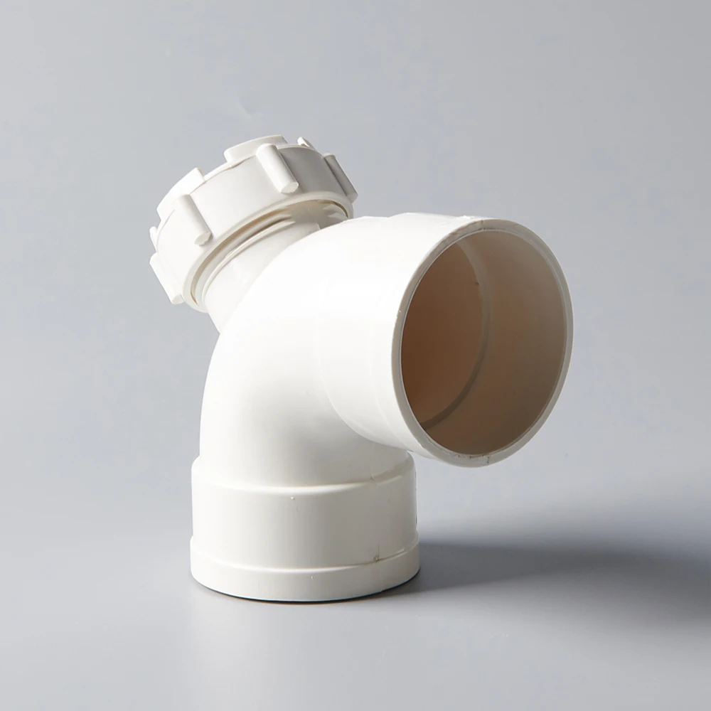 Wholesale price american standard pvc pipe fittings 90 degree elbow with inspection for drainage system