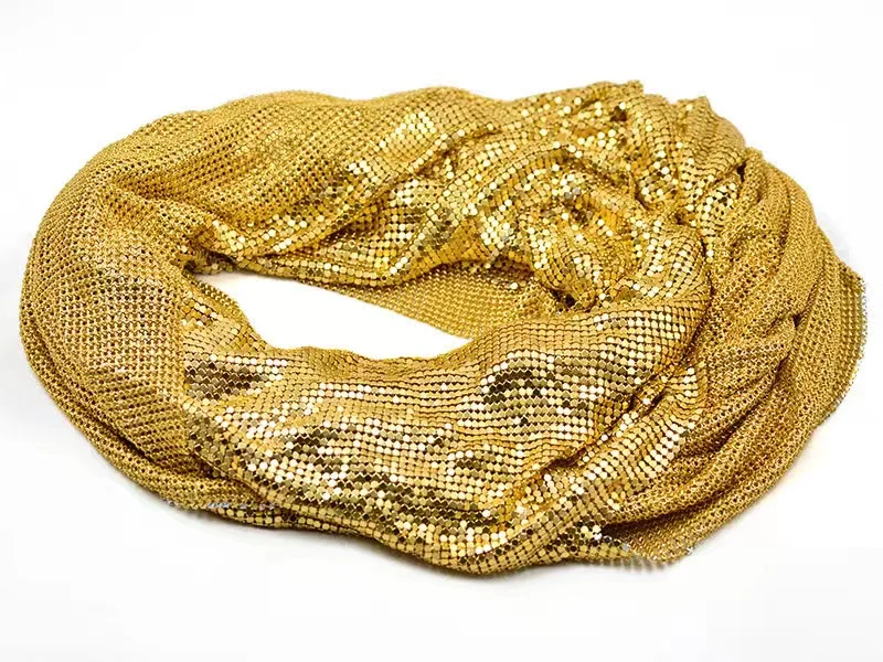 Gorgeous and colorful aluminum alloy ceiling decoration curtain for wedding decoration